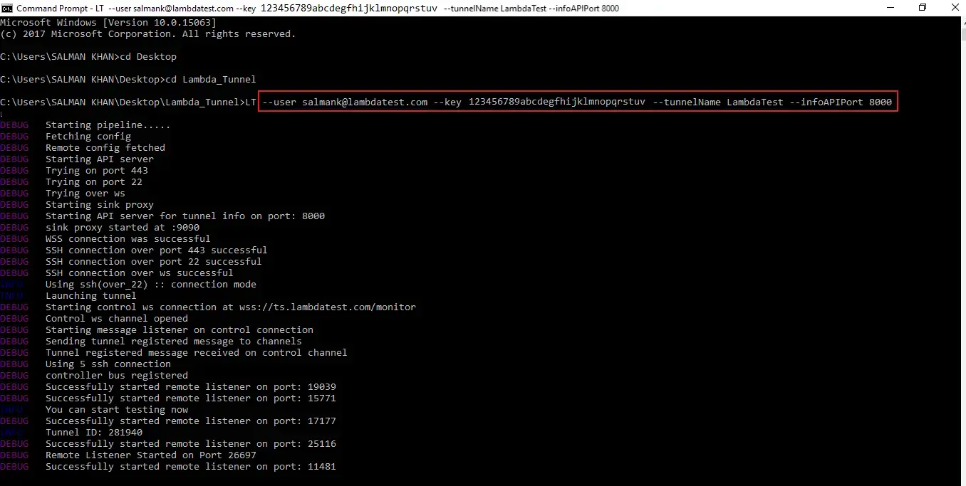 Advanced <BrandName /> Tunnel
