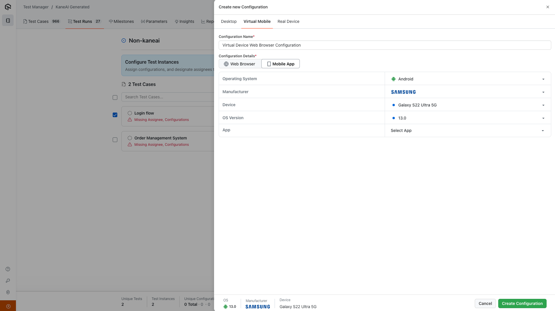 virtual-device-browser-configuration