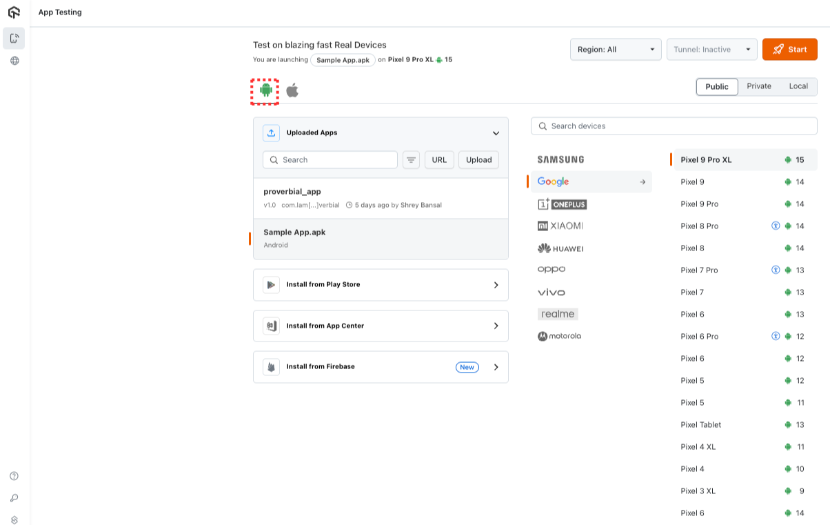 Native Mobile App Testing