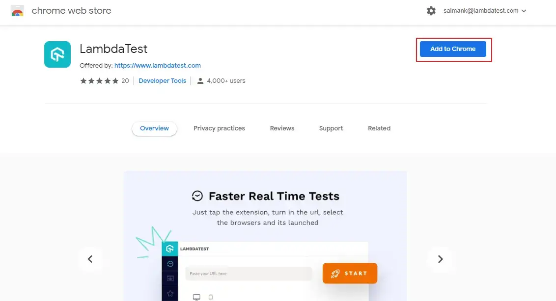 Add <BrandName /> Extension to Chrome