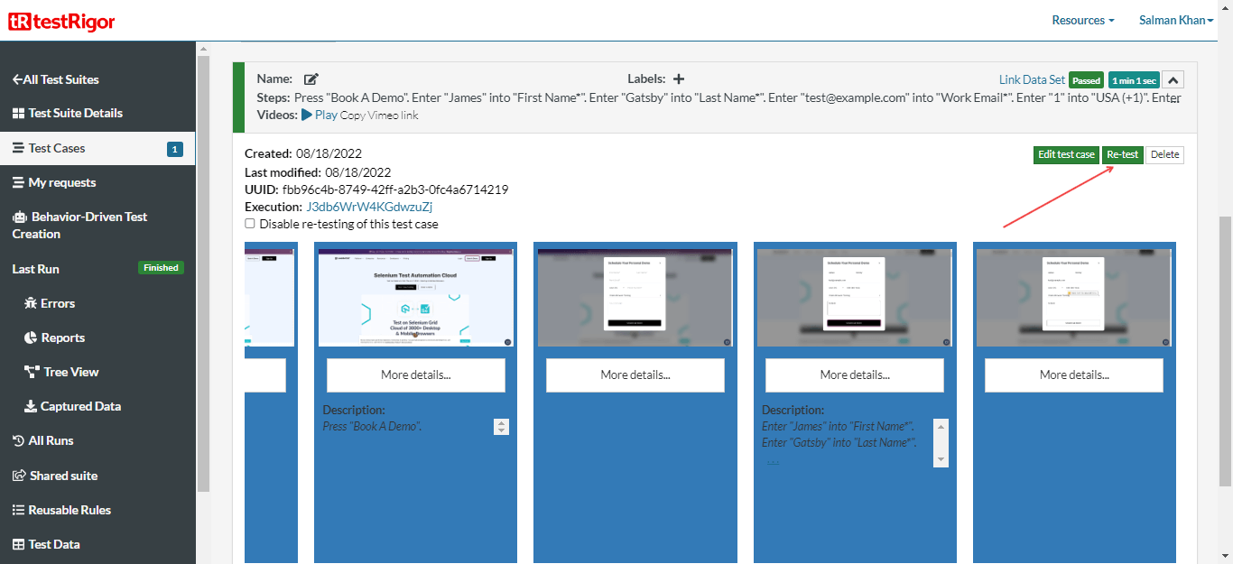Integrating <BrandName /> With testRigor