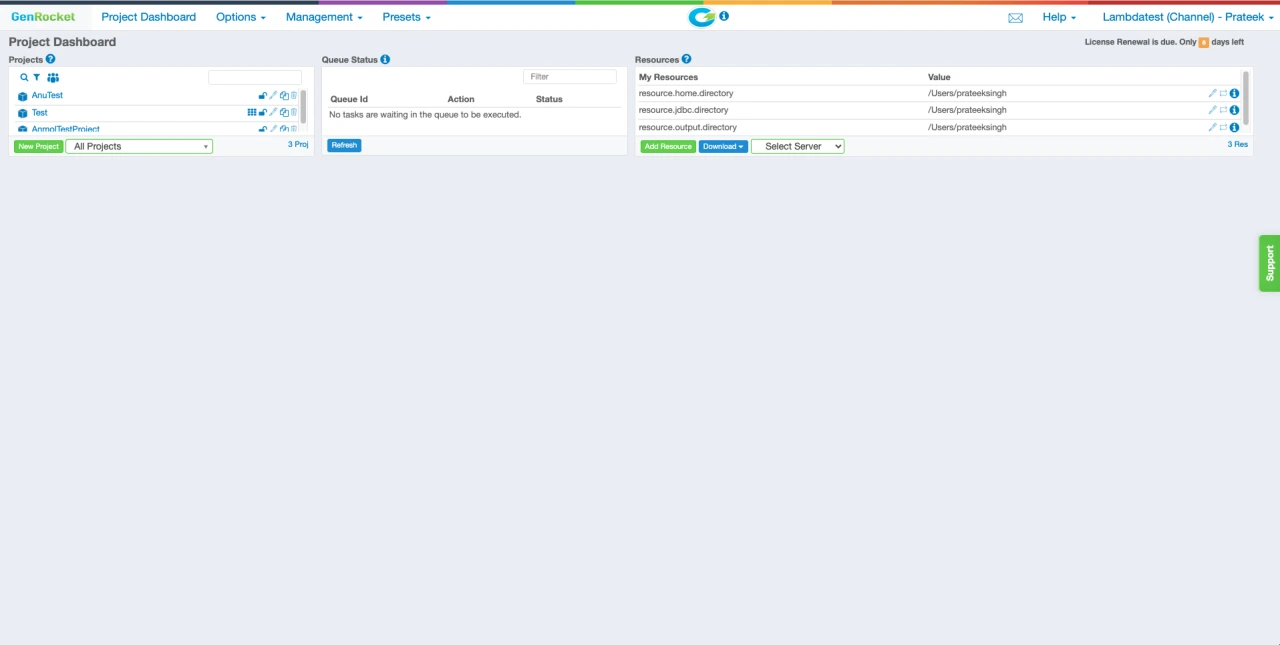 Integrating <BrandName /> With genrocket