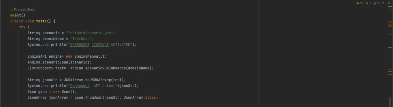 Integrating <BrandName /> With GenRocket