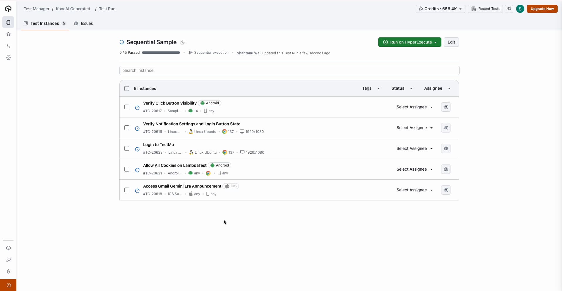 execute-sequential-run