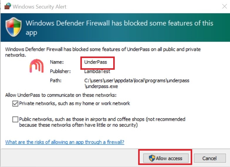 <BrandName /> Underpass