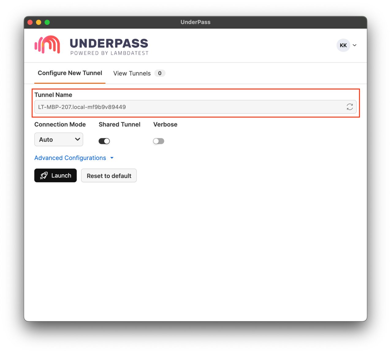 <BrandName /> Underpass