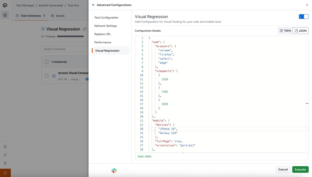 Schedule the Test Run for automation
