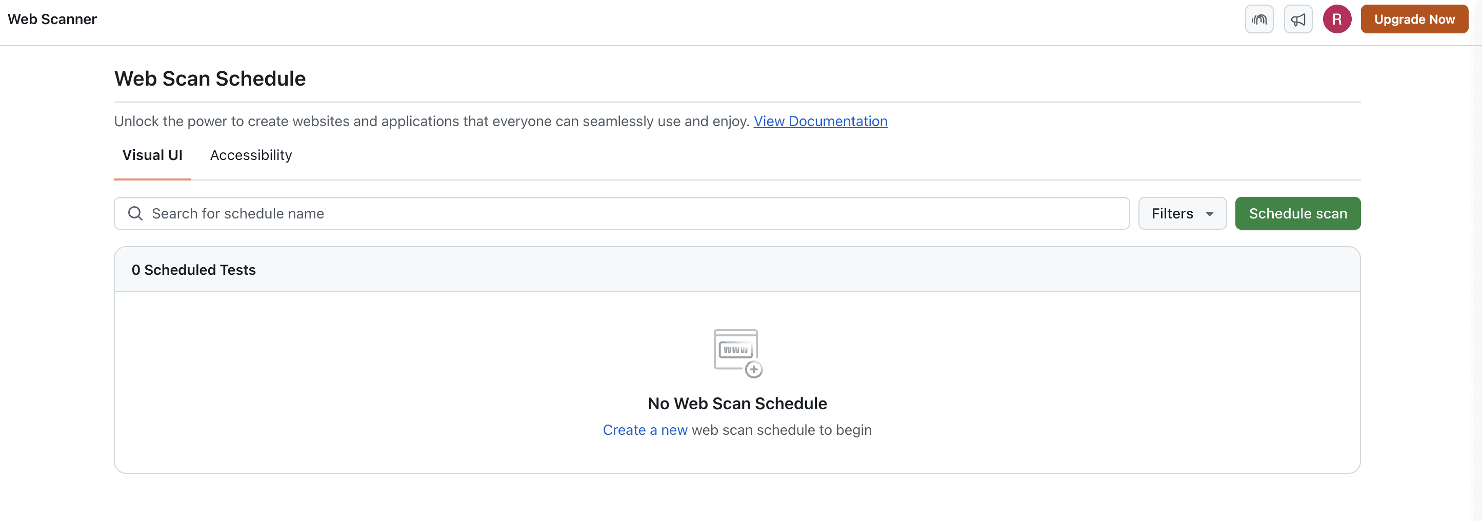 Web Scanner Dashboard